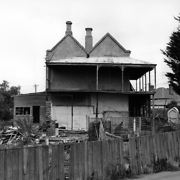 The Normal School, later the Hobart Town Female Refuge, and then the Anchorage Home - before demolition